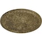 Ekena Millwork Tristan Ceiling Medallion (Fits Canopies up to 5 1/2"), 26"OD x 3"P, Mississippi Mud Crackle CM26TNMMC - alternate 2